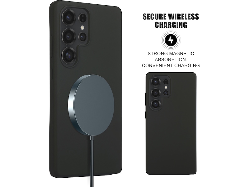 iiglo Galaxy S25 Ultra deksel (sort) Deksel til mobiltelefon