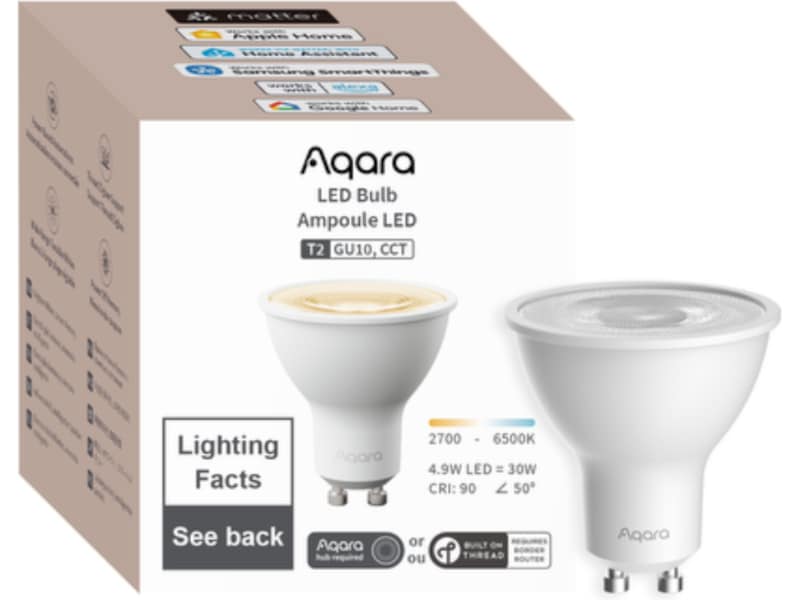 Aqara LED T2 lyspære (CCT, GU10) Lyspærer & LED-pærer