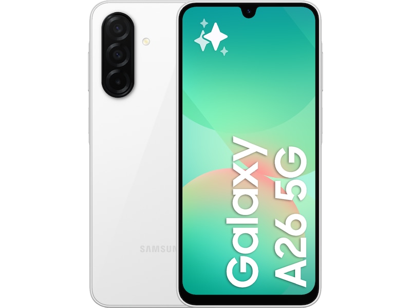 Samsung Galaxy A26 5G 128GB (white) Mobiltelefoner