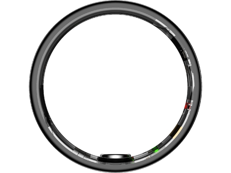 Haale II Smart Ring str. 8 (matt sort) Smart ring