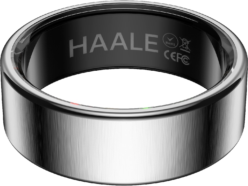 Haale II Smart Ring str. 10 (børstet sølv) Smart ring