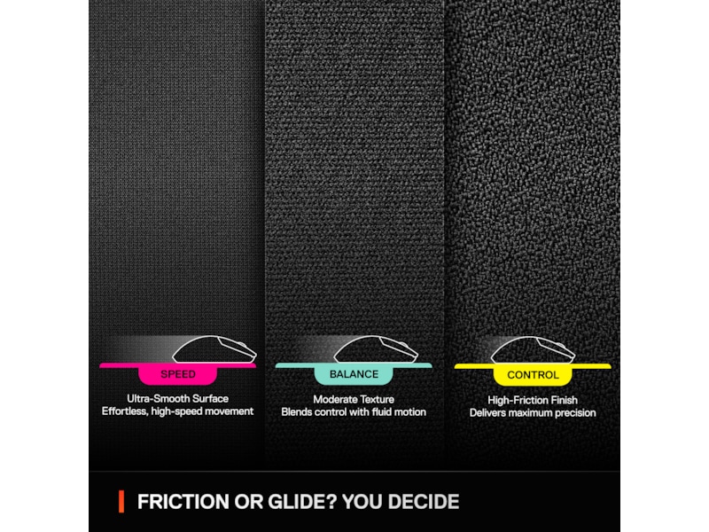 SteelSeries QcK Performance L Balance gamingmusematte Gamingmusematte