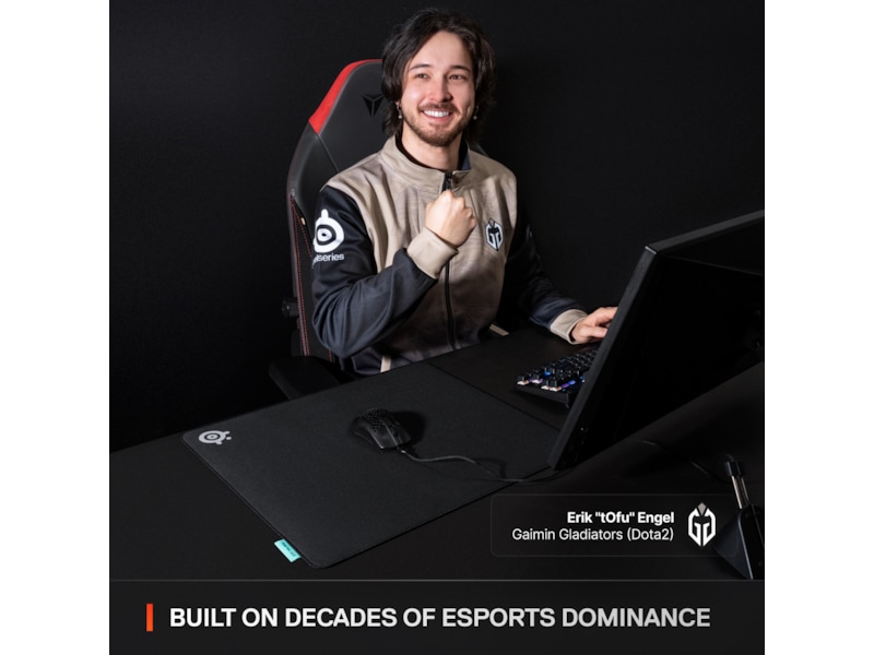 SteelSeries QcK Performance L Balance gamingmusematte Gamingmusematte