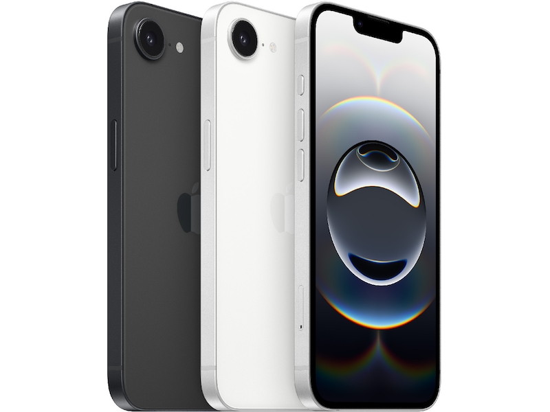 iPhone 16e 256GB (hvit) Mobiltelefoner