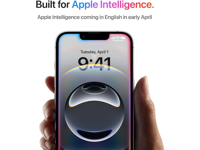 iPhone 16e 256GB (hvit) Mobiltelefoner