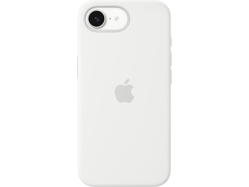 iPhone 16e Silikondeksel (hvit) Deksel til mobiltelefon