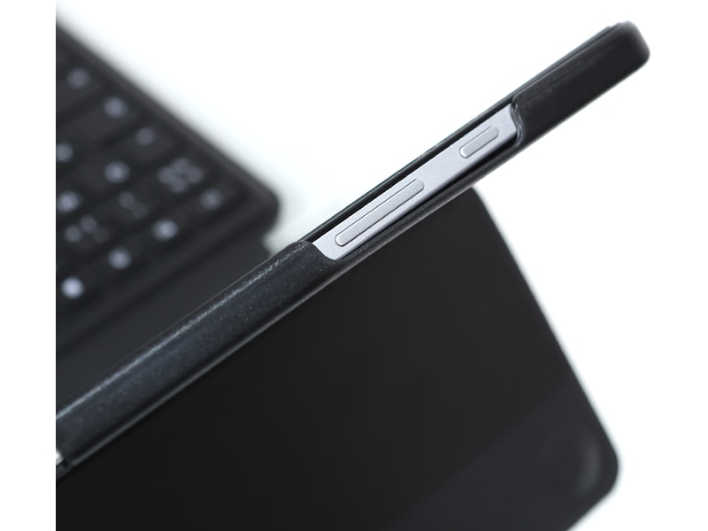 Gre8t Galaxy Tab A9+ tastaturdeksel (sort) Tastatur og stylus