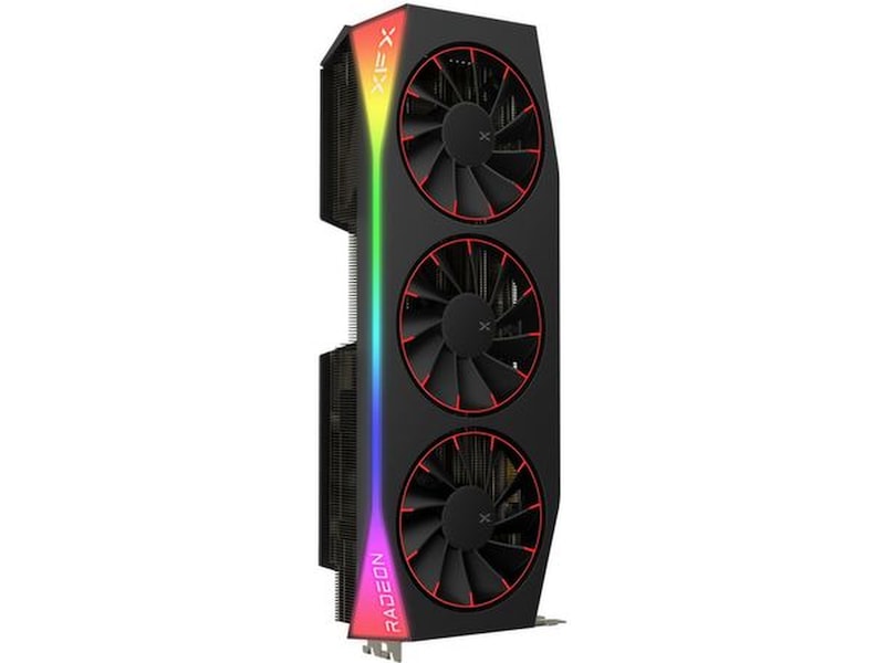 XFX Mercury AMD Radeon RX 9070 XT OC Magnetic Air RGB (sort) Skjermkort