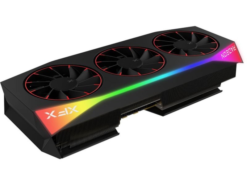 XFX Mercury AMD Radeon RX 9070 XT OC Magnetic Air RGB (sort) Skjermkort