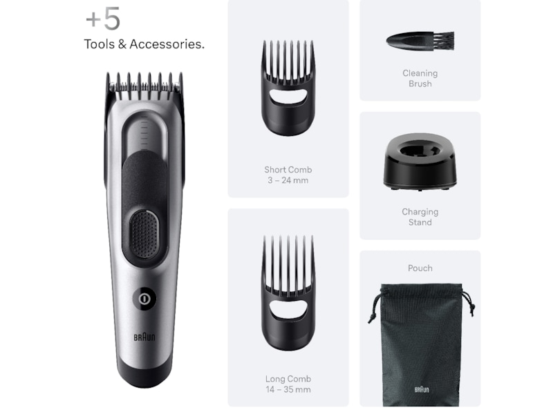 Braun Series 7 Hårklipper (grå) Hårklippere