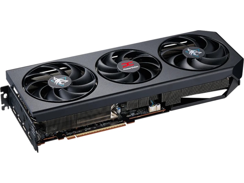 PowerColor Hellhound AMD Radeon RX 9070 XT (sort) Skjermkort