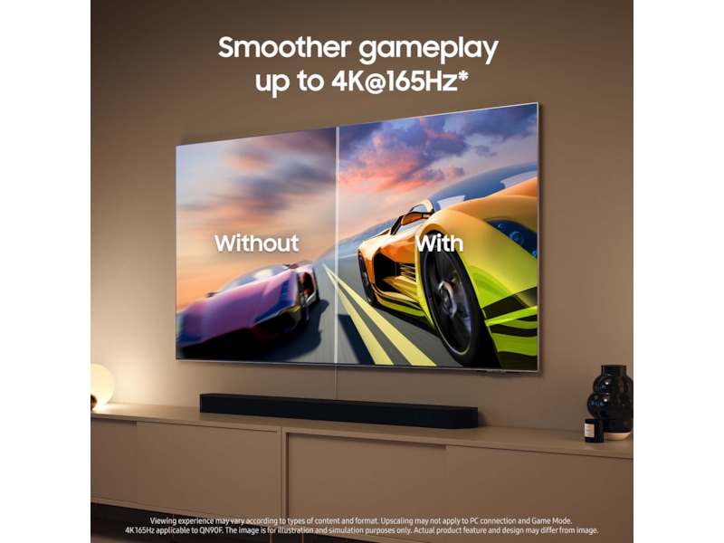 Samsung 55" QN90F Neo QLED 4K Mini LED Smart TV (2025) 50 - 59 tommer TV