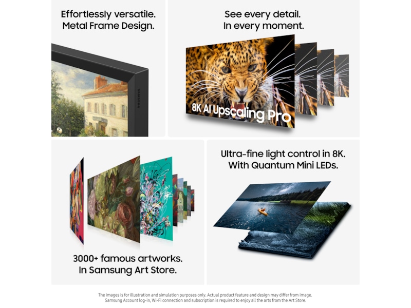 Samsung 65" QN900F Neo QLED 8K Mini LED  Smart TV (2025) 60 - 69 tommer TV