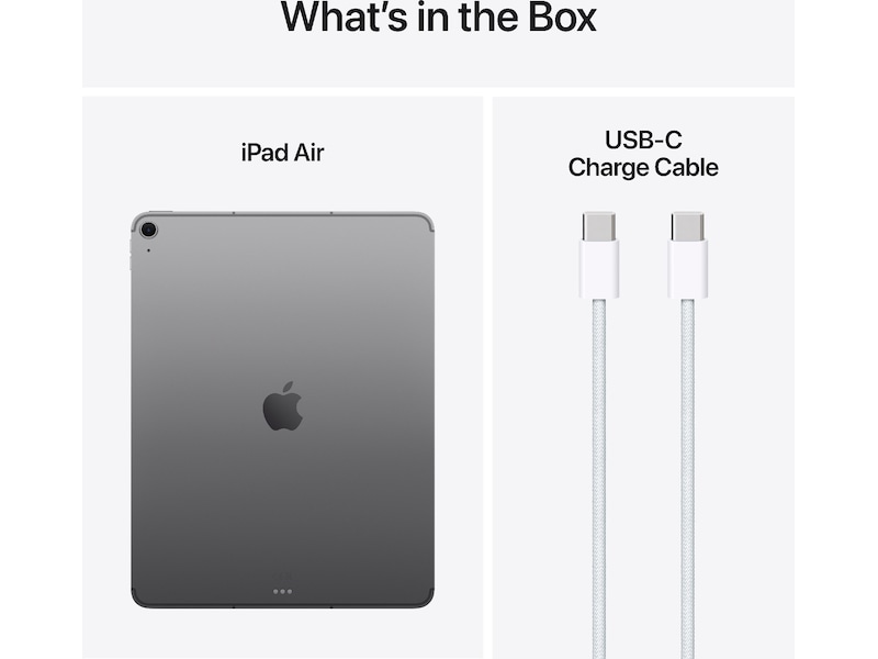 iPad Air 13" (2025) 512GB 5G (stellargrå) Nettbrett / iPad
