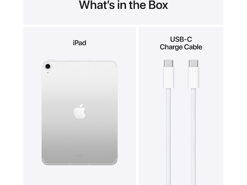 iPad 11" (2025) 512GB 5G (sølv) Nettbrett / iPad