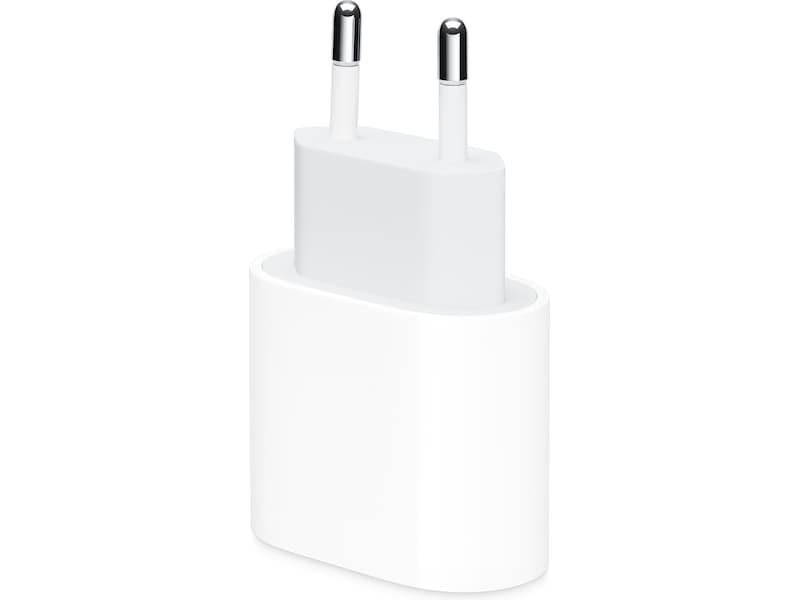 Apple 20W USB-C Vegglader (hvit) Mobilladere