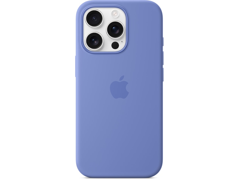 Apple iPhone 16 Pro Silikondeksel (blåklokke) Deksel til mobiltelefon