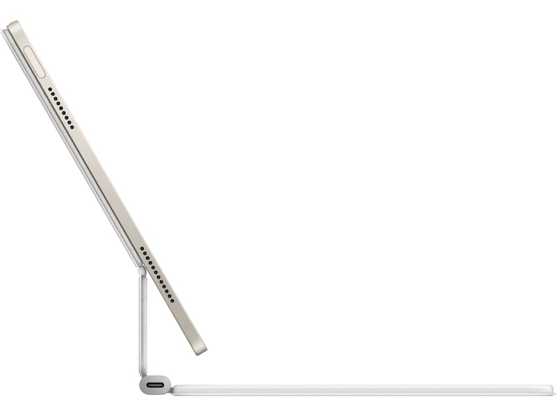 Apple iPad Air 11" Magic Keyboard (hvit) Tastatur og stylus