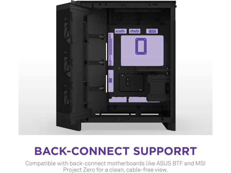 NZXT H9 Flow Mid Tower (sort) Midi tower