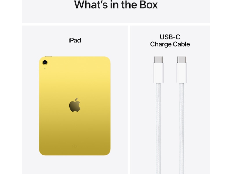 iPad 11" (2025) 128GB WiFi (gul) Nettbrett / iPad