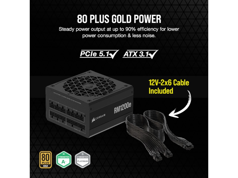 Corsair RMe 1200e PSU Enheter