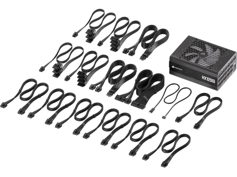 Corsair HXi Series HX1200i PSU (sort) Enheter