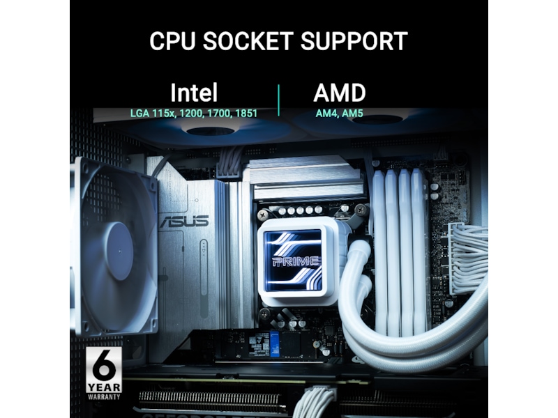 Asus Prime LC 360 ARGB Kjøler (hvit) CPU - Vannkjøling