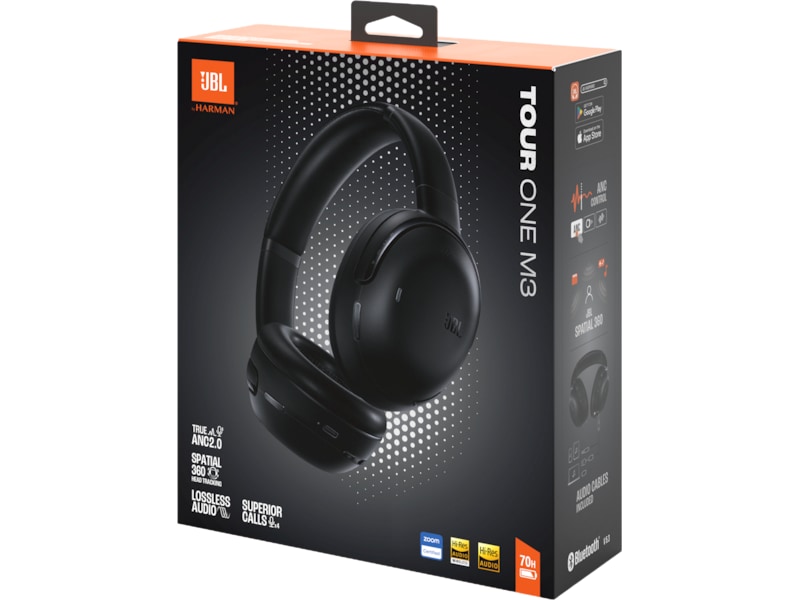 JBL Tour One M3 ANC Trådløse hodetelefoner, Over-Ear (sort) Hodetelefoner