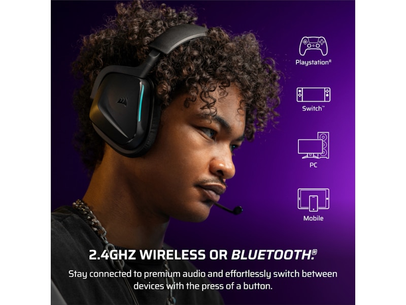 Corsair Void Wireless V2 trådløst headset (carbon) Gaming headset