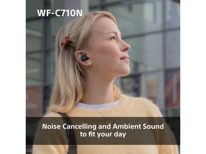 Sony WF-C710N Trådløse ørepropper, In-ear (hvit) Ørepropper