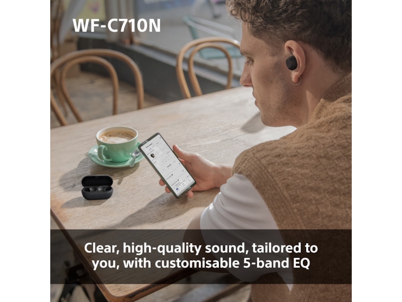 Sony WF-C710N Trådløse ørepropper, In-ear (hvit) Ørepropper