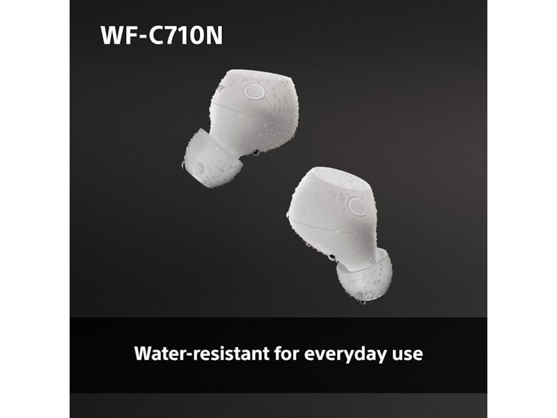 Sony WF-C710N Trådløse ørepropper, In-ear (hvit) Ørepropper