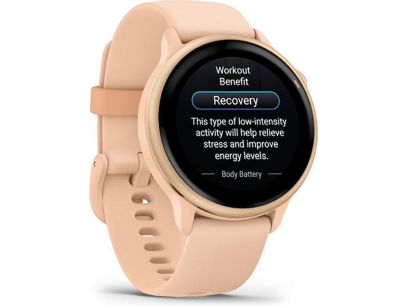 Garmin Vivoactive 6 AMOLED 42mm GPS (pink dawn) Smartklokker