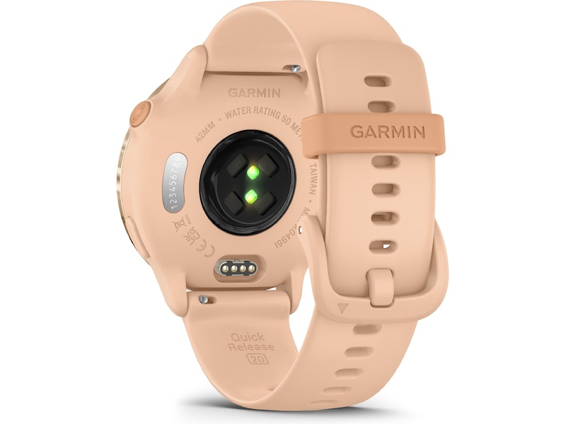 Garmin Vivoactive 6 AMOLED 42mm GPS (pink dawn) Smartklokker