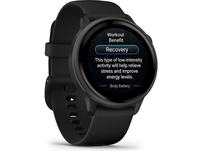 Garmin Vivoactive 6 AMOLED 42mm GPS (black/slate) Smartklokker