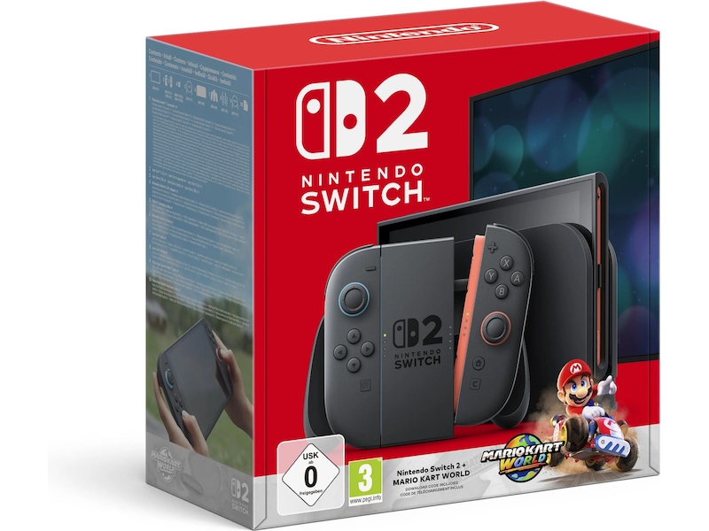 Nintendo Switch 2 Mario Kart World Bundle Konsoll