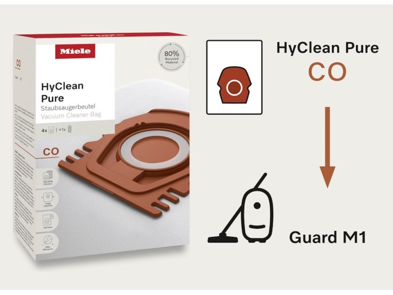 Miele HyClean Pure CO støvsugerposer Tilbehør til støvsugere & rengjøring