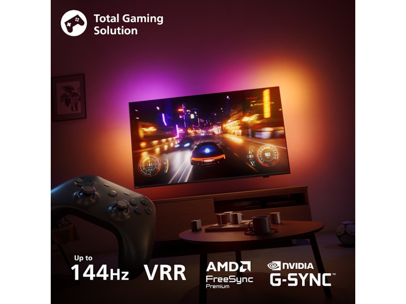 Philips 55" OLED910/12 OLED Plus Smart Ambilight AI TV (2025) 50 - 59 tommer TV