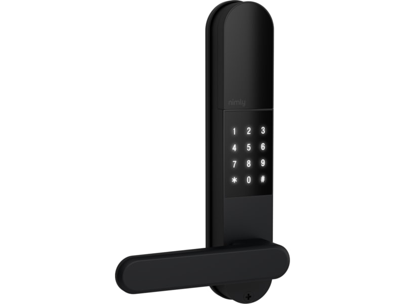 nimly Touch Pro smart lås (sort) Elektronisk dørlås