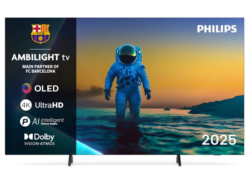 Philips 77" OLED810/12 OLED Smart Ambilight AI TV (2025) 70 - 79 tommer TV