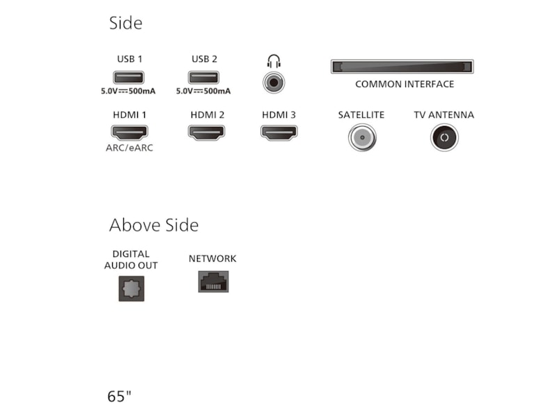 Philips 65" PUS8000/12 4K LED Smart Ambilight TV (2025) 60 - 69 tommer TV