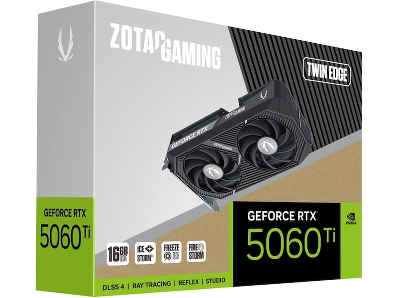 Zotac Gaming GeForce RTX 5060 Ti Twin Edge Skjermkort