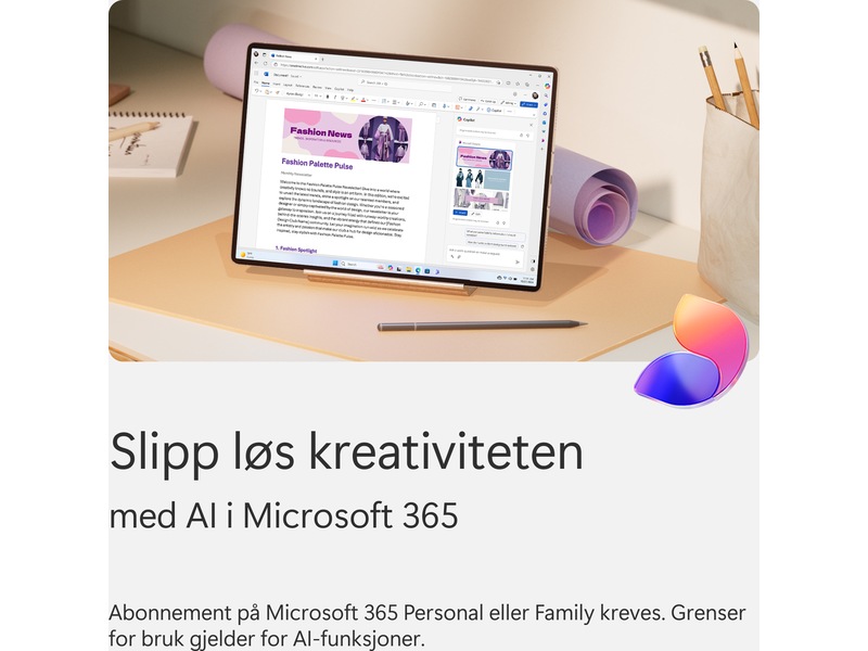 Microsoft M365 Personal 1 år Kontorapplikasjoner