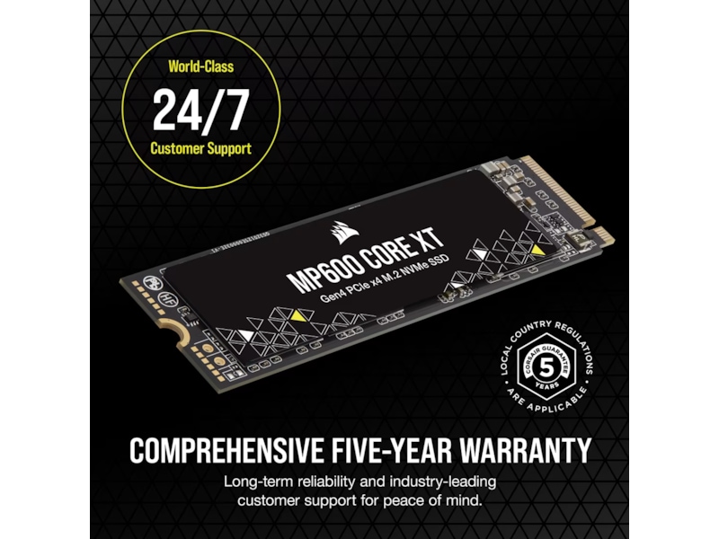 Corsair MP600 CORE XT NVMe PCIe M.2 SSD 1TB SSD M.2