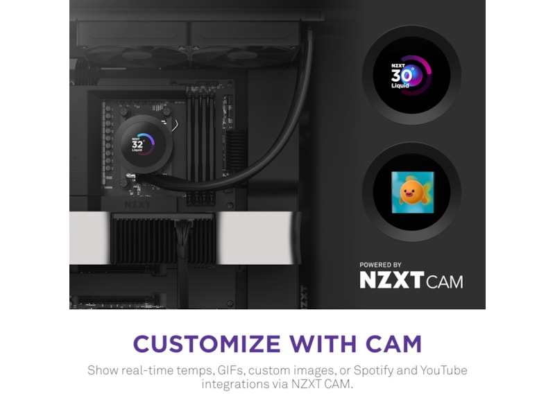 NZXT Kraken Plus 240 Kjøler (sort) CPU - Vannkjøling