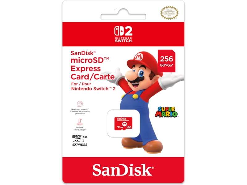 SanDisk microSD Express 256GB Tilbehør