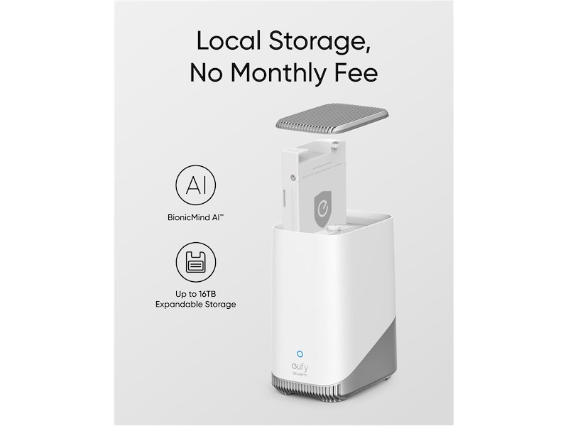 Eufy eufyCam S3 Pro overvåkningskamera Kit 2 pack + HomeBase S380 Overvåkningskameraer