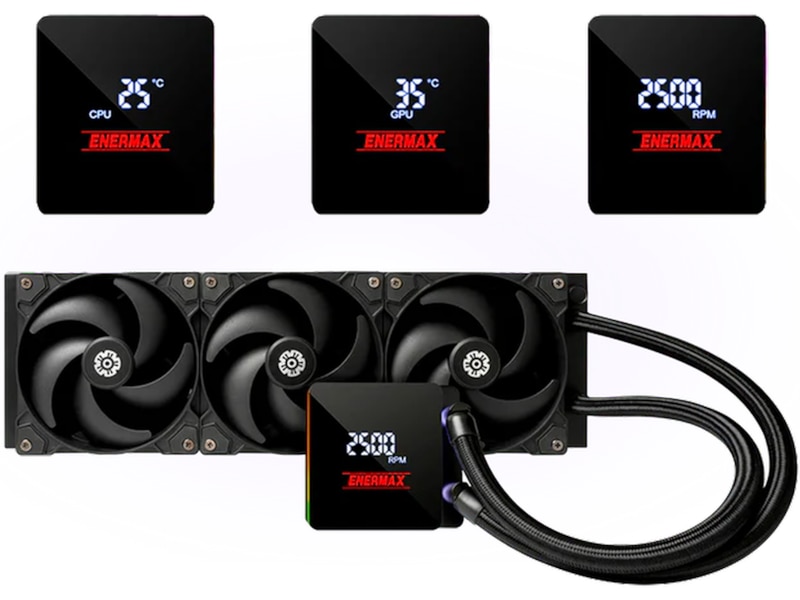 Enermax LIQTECH XTR CPU Kjøler (sort) CPU - Vannkjøling