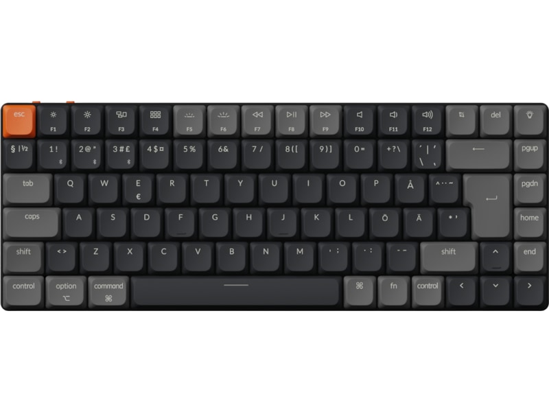 Keychron K3 V3 RGB Aluminium QMK Low Profile 2.0 Super Brown trådløst tastatur Gamingtastatur