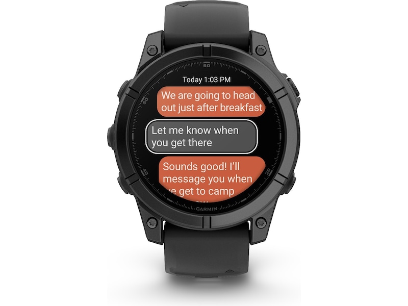 Garmin fenix E 47mm GPS (slate gray/black) -B-Grade Demo klokker